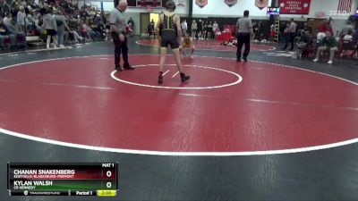 106 lbs Round 2 - Kylan Walsh, CR Kennedy vs Chanan Snakenberg, Eddyville-Blakesburg-Fremont