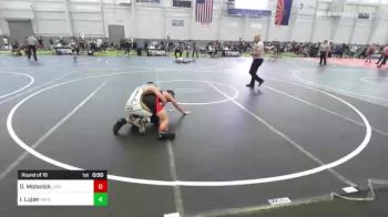 130 lbs Round Of 16 - Dominic Molanick, Lions WC vs Isaiah Lujan, Nm Gold