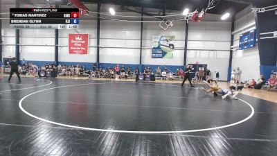 110 lbs Tobias Martinez, Kansas vs Brendan Glynn, Illinois