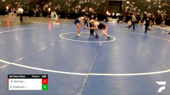 165 lbs 5th Place Match - Charlie Herting, Grandview Wolves vs Branson Anderson, AWC Nebraska