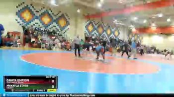 195 lbs Quarterfinal - Daniya Simpson, Fort Wayne Wayne vs Makayla Starr, Marion