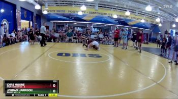 132 lbs Round 1 (8 Team) - Chrs Moore, Palm Harbor WC vs Jordan Harrison, Braves WC