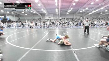 112 lbs Rr Rnd 1 - Kaleb Lewallen, Team RJN vs Lucas Copper, CTWHALE