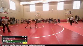 150 lbs Cons. Round 3 - Xane San Agustin, Medical Lake vs Beau Guyette, W. F. West
