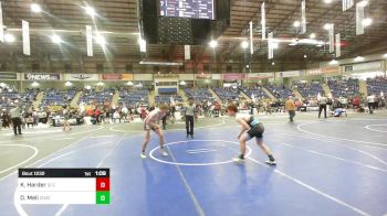 157 lbs Round Of 32 - Kaden Harder, GI Grapplers vs Dominic Meli, Chatfield WC