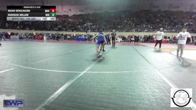 150 lbs Consi Of 8 #1 - Noah Boulware, Broken Arrow vs Hudson Miller, Bridge Creek Wrestling