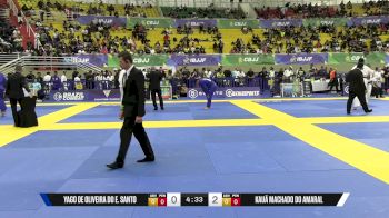Kauã Machado Do Amaral vs Yago De Oliveira Do E. Santo 2025 Brasileiro Jiu-Jitsu IBJJF