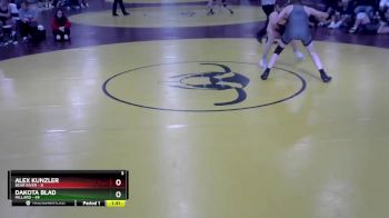 132 lbs Round 4 (8 Team) - Dakota Blad, Millard vs Alex Kunzler, Bear River