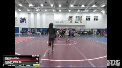 135 lbs Cons. Round 3 - Geovana Vidal, Hodgson vs Kinzley Sanchez, Canyon View