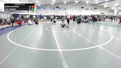 M-60 lbs Consi Of 16 #1 - Mario Sciortino, OH vs Ajay Warren, MI
