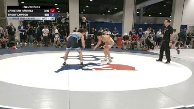 65 kg Cons. Rd Of 64 - Christian Ramirez, Shore Thing Wrestling Club vs Brody Lawson, NoWorries Academy