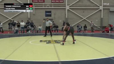 157 lbs Cons. Round 2 - Kaleb Pool, Southern Maine vs Ronnie Christolin, Wesleyan (CT)