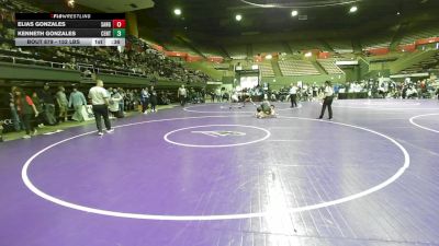 152 lbs 9th Place - Elias Gonzales, Sanger vs Kenneth Gonzales, Central