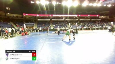 215 lbs Round Of 64 - Jaron Molgard, Shawsheen vs Jayden Montijo, Billerica