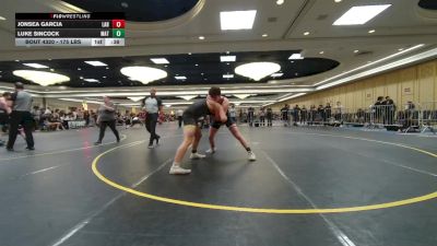 175 lbs Consi Of 32 #1 - Jonsea Garcia, Lab Academy vs Luke Sincock, Mat Demon