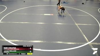 56 lbs Cons. Round 5 - Rory Shelstad, Centennial Youth Wrestling vs Lucas Wallace, Minnesota