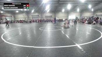 125 lbs Consi Of 32 #2 - Diego Sanchez, Sanchez vs Holden Lunceford, Nashville Catholic Wrestling