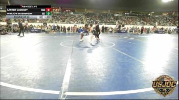 73 lbs Round Of 32 - Layken Cassady, Blackwell Wrestling Club vs Wrayon Washingon, HBT Grapplers