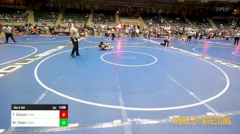 80 lbs Semifinal - Tyler Conzo, Dynamic Wrestling vs Mitchell Chen, American Dream Wrestling Club