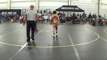 101 lbs Round 3 - Zayne Davis, Pack Elite vs Brayden Staggs, Dundee MI