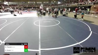 109 lbs Consi Of 4 - Conner French, Nocap vs Christian Crum, Steel City Reloaded WC