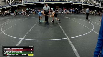 110 lbs Round 2 (6 Team) - Maximus Grafenstine, SEPA vs Michael Wengerzynek, U2 Uprising Blue