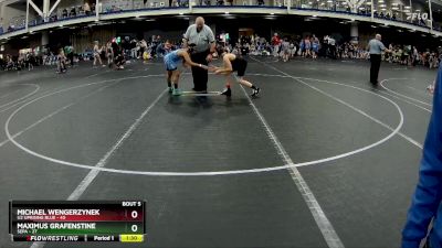 110 lbs Round 2 (6 Team) - Maximus Grafenstine, SEPA vs Michael Wengerzynek, U2 Uprising Blue