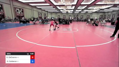 88 lbs Rr Rnd 5 - Grayson DeCosmo, Md vs Stephano Calderon, Sc