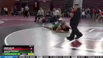 145 lbs Round 1 - Alex Hutchcraft, Smithville vs John Sailor, Waterloo East