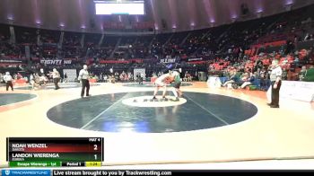 1A 220 lbs Champ. Round 1 - Noah Wenzel, Dakota vs Landon Wierenga, Eureka