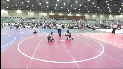 98 lbs 3rd Place - Michael Quintana, Crusader Wrestling vs Hayden Foster, Yuba Sutter Combat