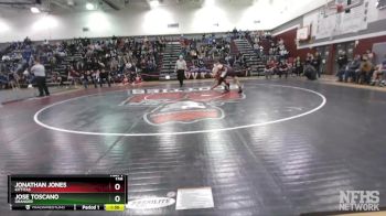 138 lbs Semifinal - Jonathan Jones, Kittitas vs Jose Toscano, Granger