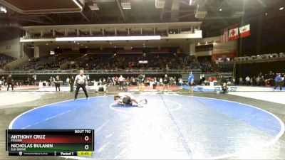 126 lbs Cons. Semi - Anthony Cruz, Folsom vs Nicholas Bulanin, Elk Grove