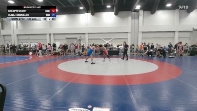 138 lbs Cons. Sub-semis - Joseph Scott, Golden Bears vs Isaiah Rosales, Revival