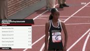 High School Girls' 4x100m Relay Prep School Independent, Prelims 1