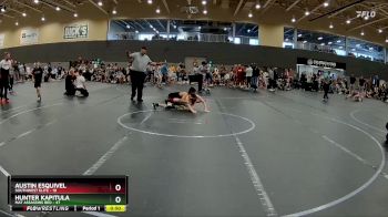 110 lbs Round 4 (6 Team) - Austin Esquivel, SouthWest Elite vs Hunter Kapitula, Mat Assassins Red