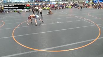 138 lbs Champ. Round 1 - Carson Kimbrough, Unattached vs Omar Alezzo, Unattached