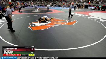 Cons. Round 1 - Levi Buelt, Millard West vs Jordon Boyles, Elkhorn South