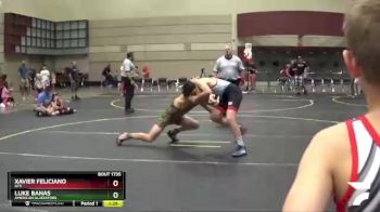 140 lbs 5th Place Match - Luke Banas, American Gladiators vs Xavier Feliciano, BTS