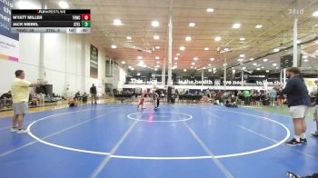 70 lbs Rr Rnd 1 - Wyatt Miller, Team Nauman Wrestling Club - K6 vs Jack Niebel, Steller Trained Grievous - K6