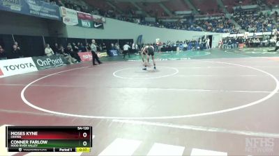 5A-120 lbs Cons. Round 3 - Moses Kyne, Crater vs Conner Farlow, Hood River Valley