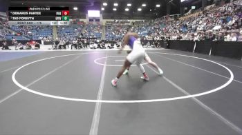 175 lbs 1st Place Match - Tad Forsyth, Overland Park - Blue Valley Southwest HS vs DeMarus Partee, Pittsburg HS