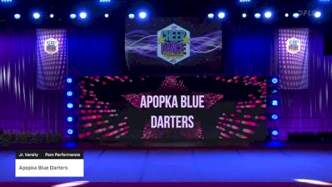 Apopka Blue Darters [2022 Jr. Varsity Pom Performance] 2022 Pop Warner National Cheer & Dance Championship