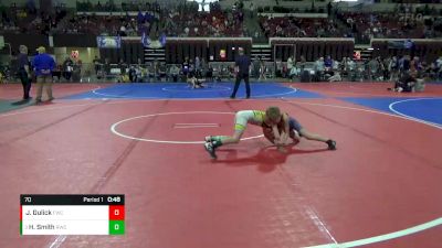 70 lbs Cons. Round 3 - Harley Smith, Rustler Wrestling Club vs Jayce Gulick, Fairfield Wrestling Club