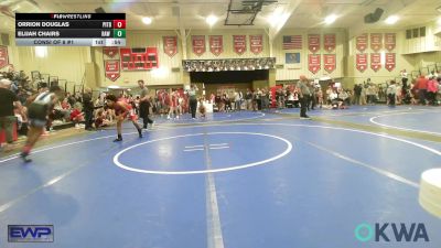 85 lbs Consi Of 8 #1 - OrRion Douglas, Pitbull Wrestling Academy vs Elijah Chairs, Raw Wrestling Club