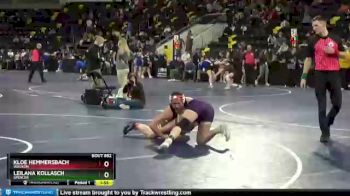 170 lbs Cons. Round 3 - Kloe Hemmersbach, Waukon vs Leilana Kollasch, Spencer