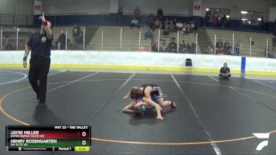 82 lbs 5th Place Match - Jayse Miller, Eaton Rapids Youth WC vs Henry Rosengarten, Ida Elite WC