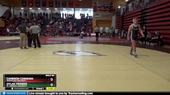 184 lbs Quarterfinal - Dylan Meiners, St. Ambrose University vs Cameron Cornman, Graceland University