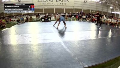 144 lbs Konnor Fordyce, Idaho vs Nathan Klingensmith, Pennsylvania Red