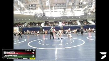 160 lbs Round 2 - Jaxon Snyder, Buffalo Valley Wrestling Club vs Logan Reed, Ride Out Wrestling Club